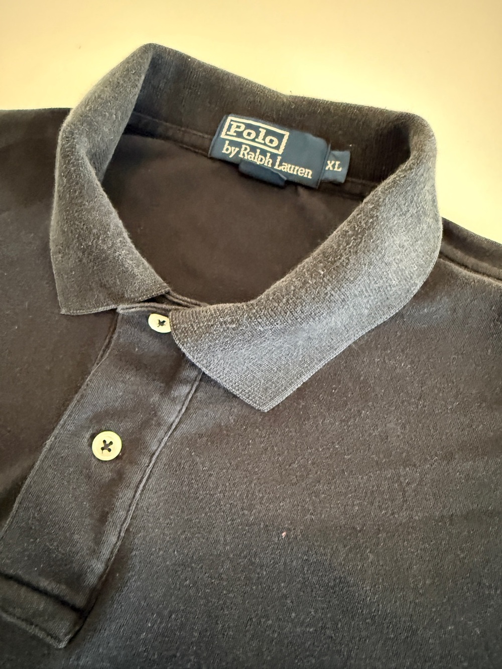 Polo Ralph Lauren Men’s XL Navy Blue Classic Polo Shirt Red Pony Logo